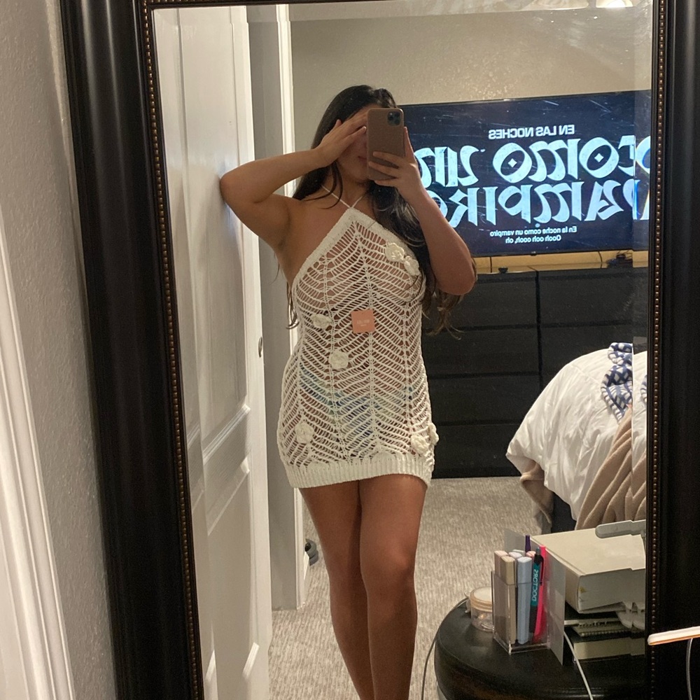 Knit Mini Dress NWT - Picture 3 of 3